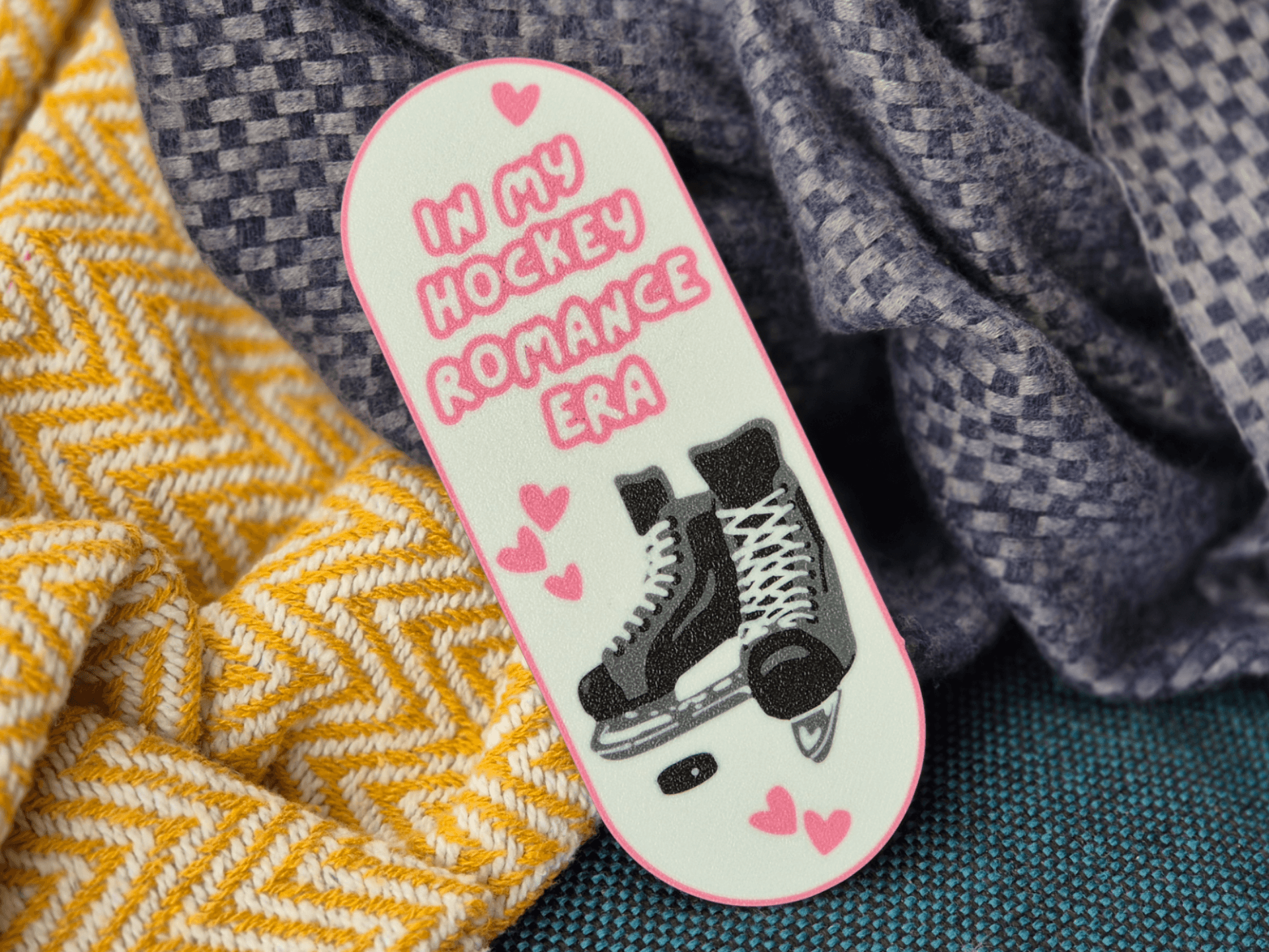 Hockey Romance Bookmark